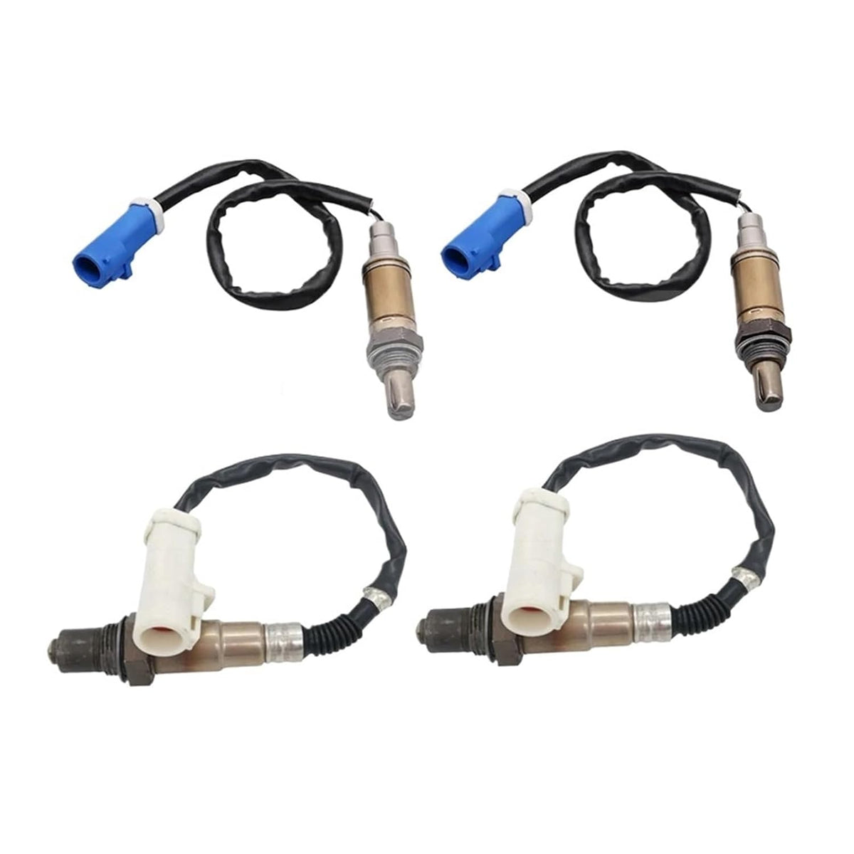 234-4401 234-4127 Compatible for Expedition F-150 Navigator 2001-2008 4PCS Oxygen Sensor XL3Z-9F472-AA F85Z9G444BA F78Z9F472BA