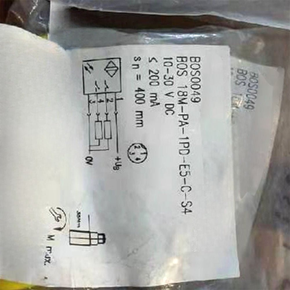 18M-PA-IPD-E5-C-S4 Photoelectric Sensor Replacement For BOS0049 BOS