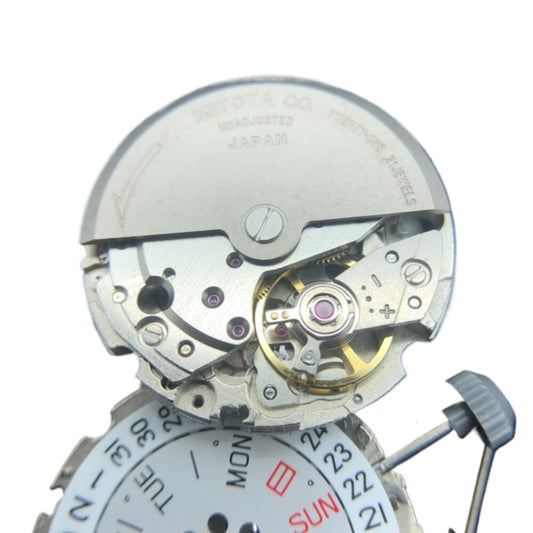 Silver Men 8200 Watch Automatic Mechanical Movement for Citizen