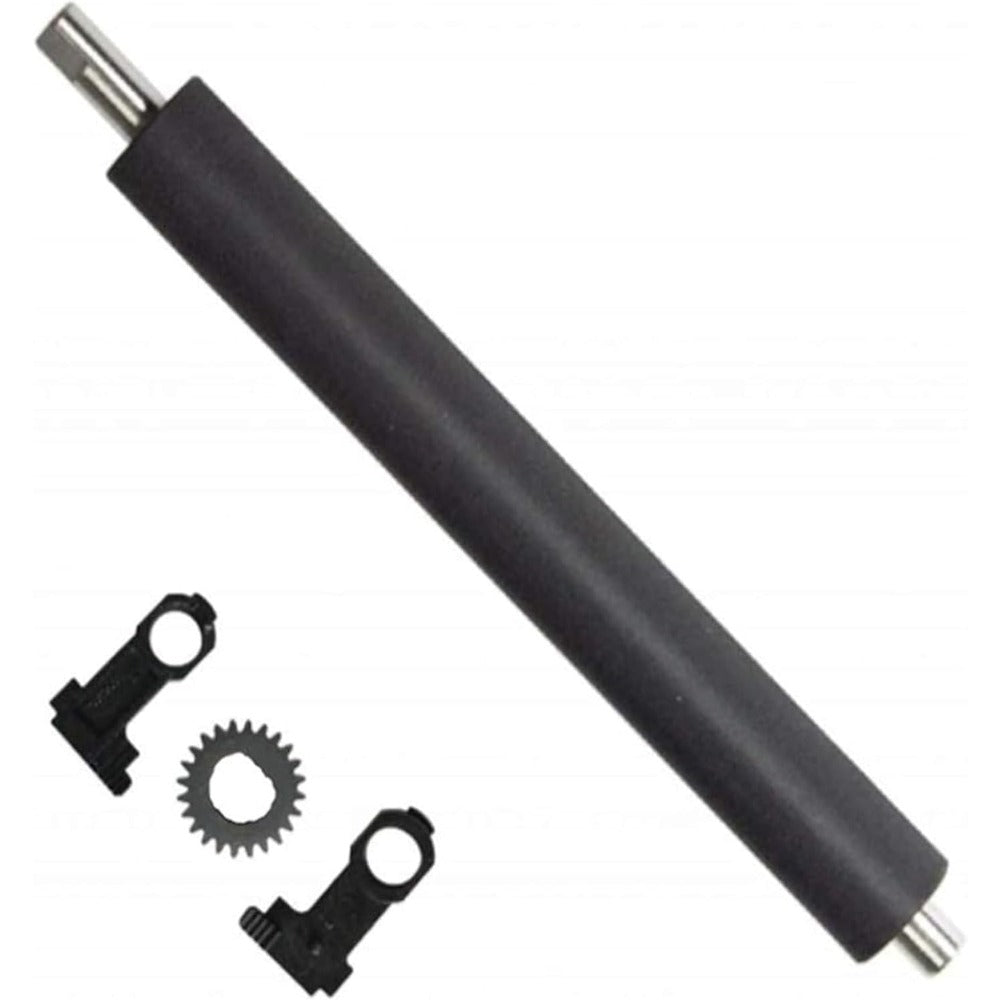 105934-034 Platen Roller with Bearings and Gear Compatible for Zebra GK420D GX420D GK430D GX430D ZP450 ZP500 ZP505 ZP550
