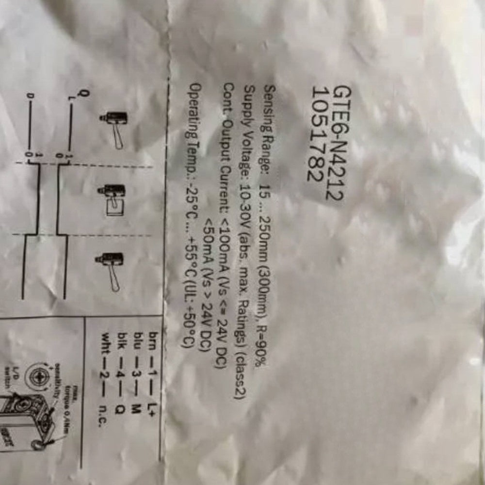 GTE6-N4212 Photoelectric Sensor for Sick