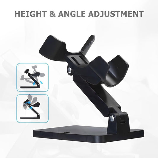 Universal Scanner Holder, Adjustable Barcode Scanner Stand, No Assembly Barcode Reader Bracket Compatible with 1900 1950 DS3678 DS2278 LS2208 Most Barcode Scanners