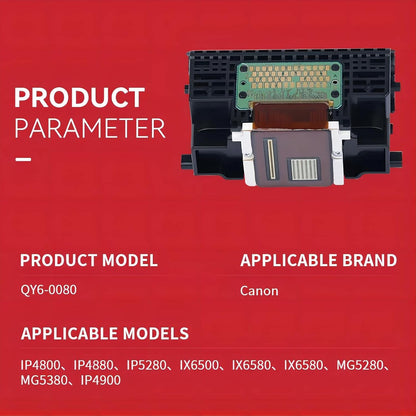 QY6-0080 Printhead Replacement for IX6580IP6500IP4880IP4980MG5280MG5380MG5250MX888XP6700 Printer