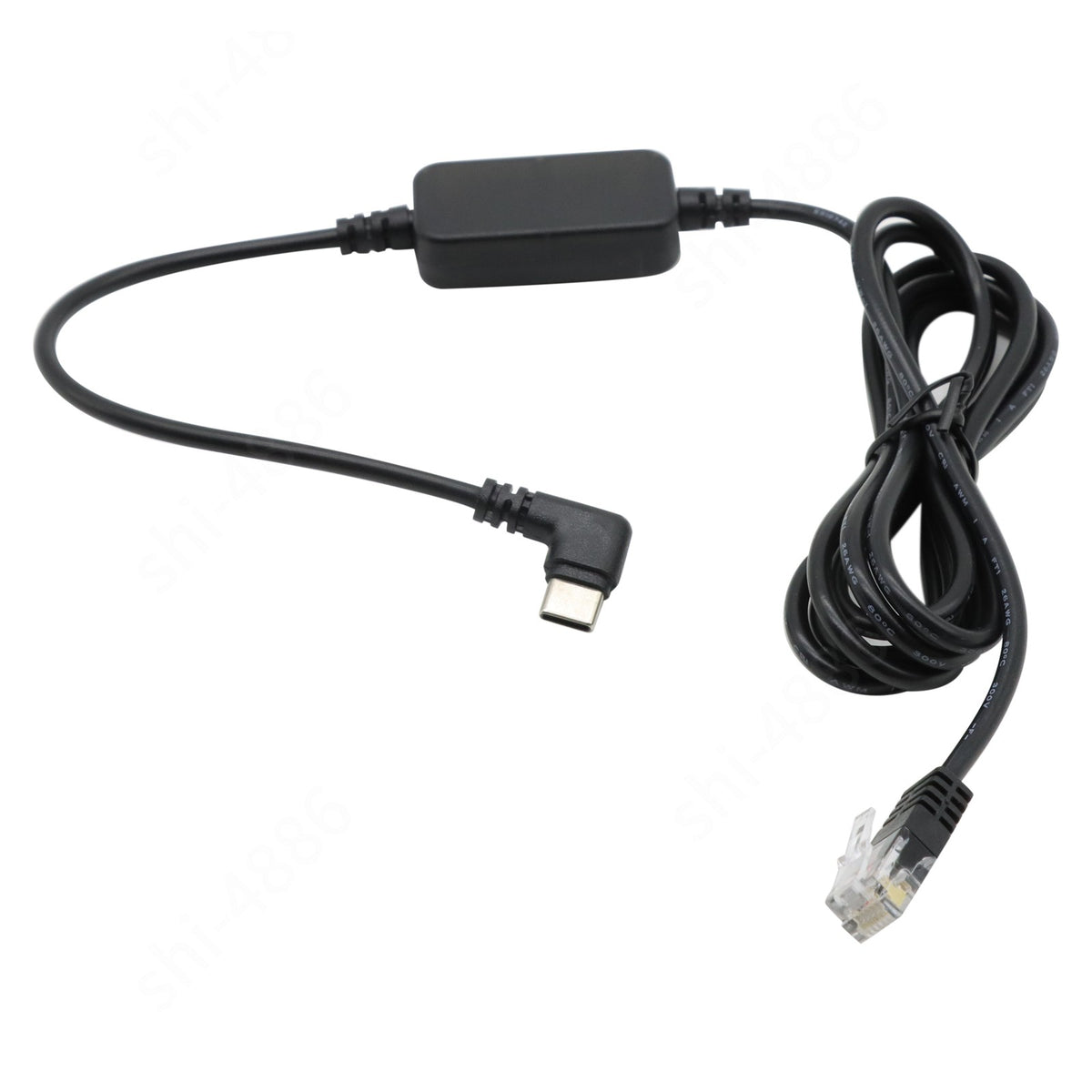 USB-C to RJ11 Power Cord For Escort MAX360 MAX 360c, 9500 IX,Uniden R1 R3 R7