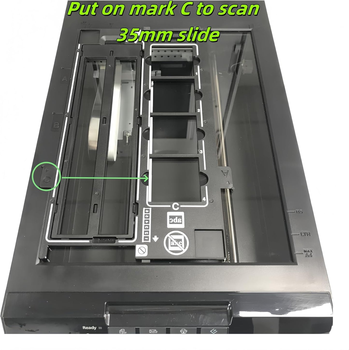 1423040 1403903 1401444 Photo Holder Assy Film Slide 35mm Negative Holder and Cover Film Guide For Epson Perfection V500 V550 V600 4490 2450 3170 3200 GT-X750 GT-X770
