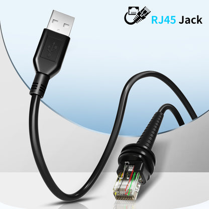 3M USB to RJ45 Cable For Barcode Scanners 1902G-HD 1902G-SR 1470G 1472G 1952G-HD