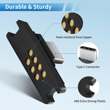 2PCS TC51 Charge Connector USB-C Charger Connector for Symbol Zebra TC51 TC510K TC52 TC56 TC57 Handheld Barcode Scanner Sync N Charge Connectors