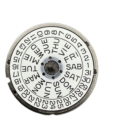 ETA 955.124 Quartz Movement Movement Day Date Watch Part