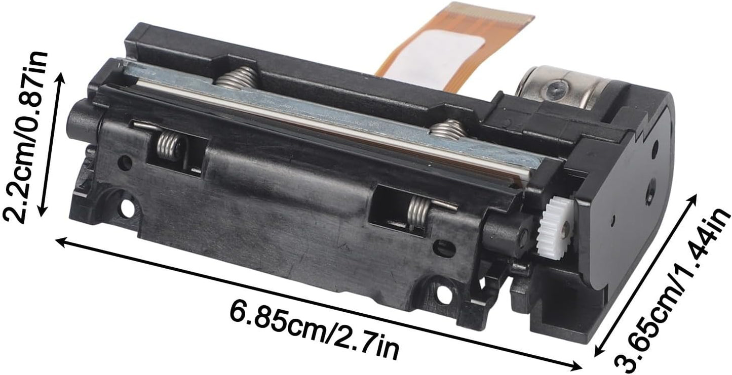 Thermal Print Head for POS Machine, High Resolution Replacement Part Compatible with PT48FS-B Model, LJGADH04 and TSP390 Printers