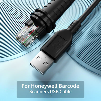 3M USB to RJ45 Cable For Barcode Scanners 1902G-HD 1902G-SR 1470G 1472G 1952G-HD