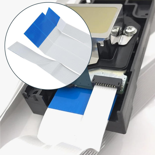Print Head Printhead Cable Ribbon Data Cable 95CM Compatible with Epson R1390 1400 1500W L1800 Printhead Printer Print Head Cable