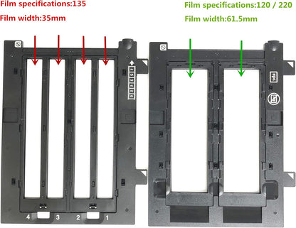 120/220 N 135 Scanner Medium Format Film Strip Holder Negative Positive Photo Holder Compatible For Epson Perfection V700 V750 V800 V850 GT-X900 GT-X970 GT-X980