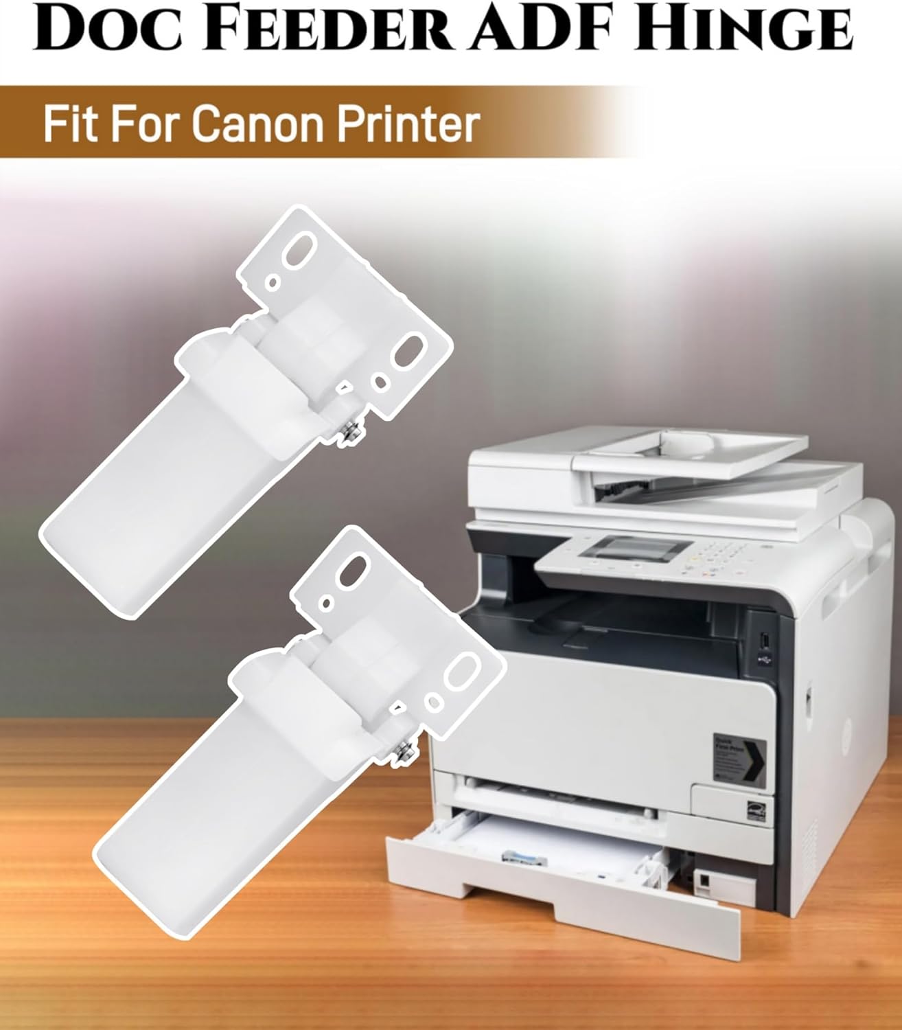 1pair Doc Feeder ADF Hinge Fits for Canon Printer D1120 D1150 D1170 D1180 D1320 D1350 D1370 D1520 D1550 MF8030 MF8040 MF8050 MF8080 MF8230 MF8280 MF8330 MF8340 MF8350