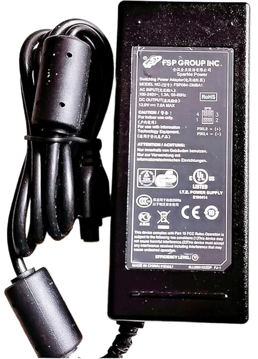 FSP084-DMBA1 Switching Power Adapter 12V 7A AC/DC FSP Switching Power Supply Charger
