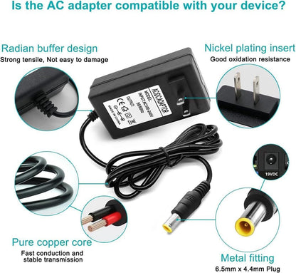 16V AC Power Supply Adapter Compatible for Fujitsu iX1600 iX1400 iX500 iX1500 SV600 S510 S500 S510M S500M ScanSnap P/N PA03656-B005 PA03656-B015 PA03656-B205