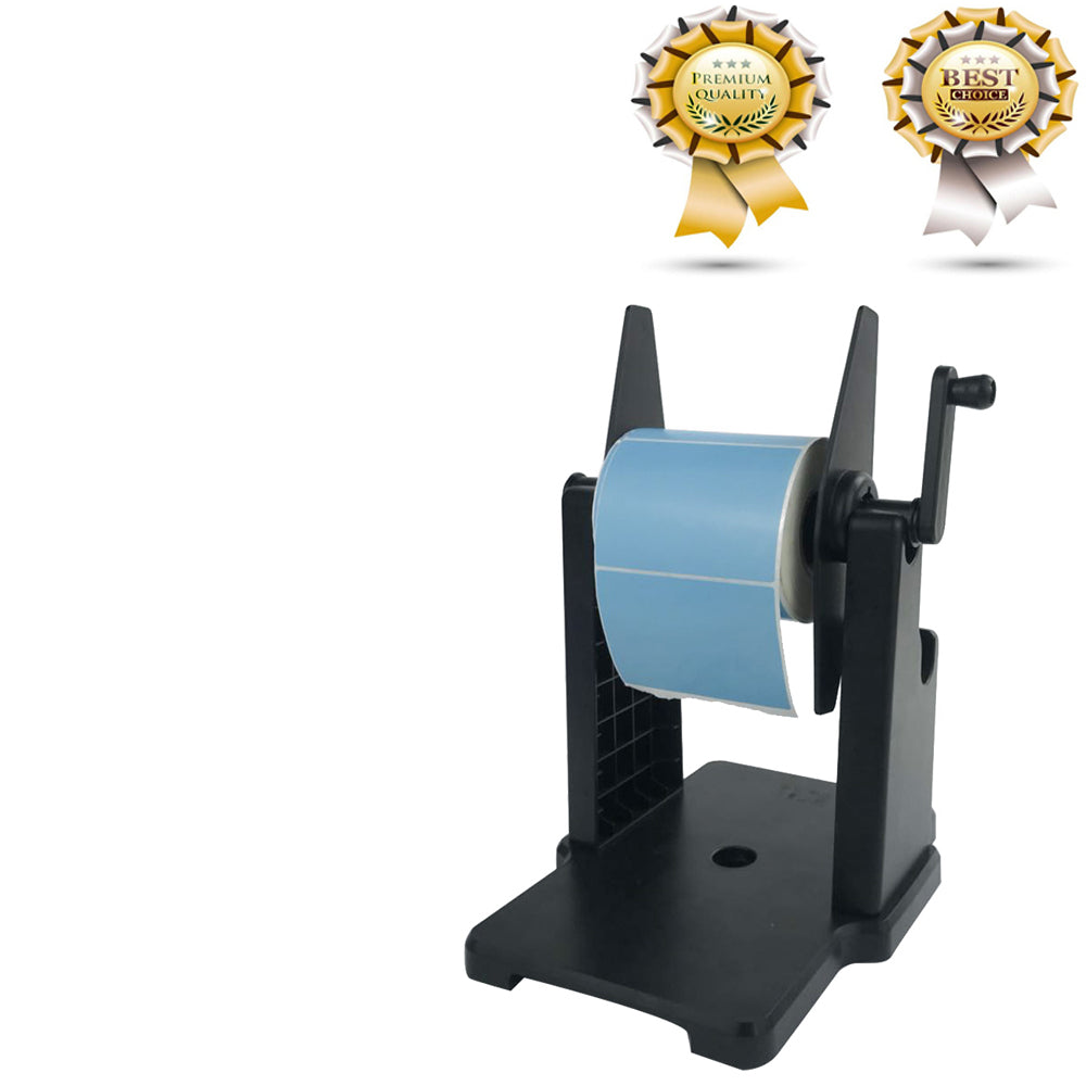 Manual Operation Label Rollback Rewinder Paper Stand Holder For Argox TSC Godex Zebra and other Printers Barcode Printer