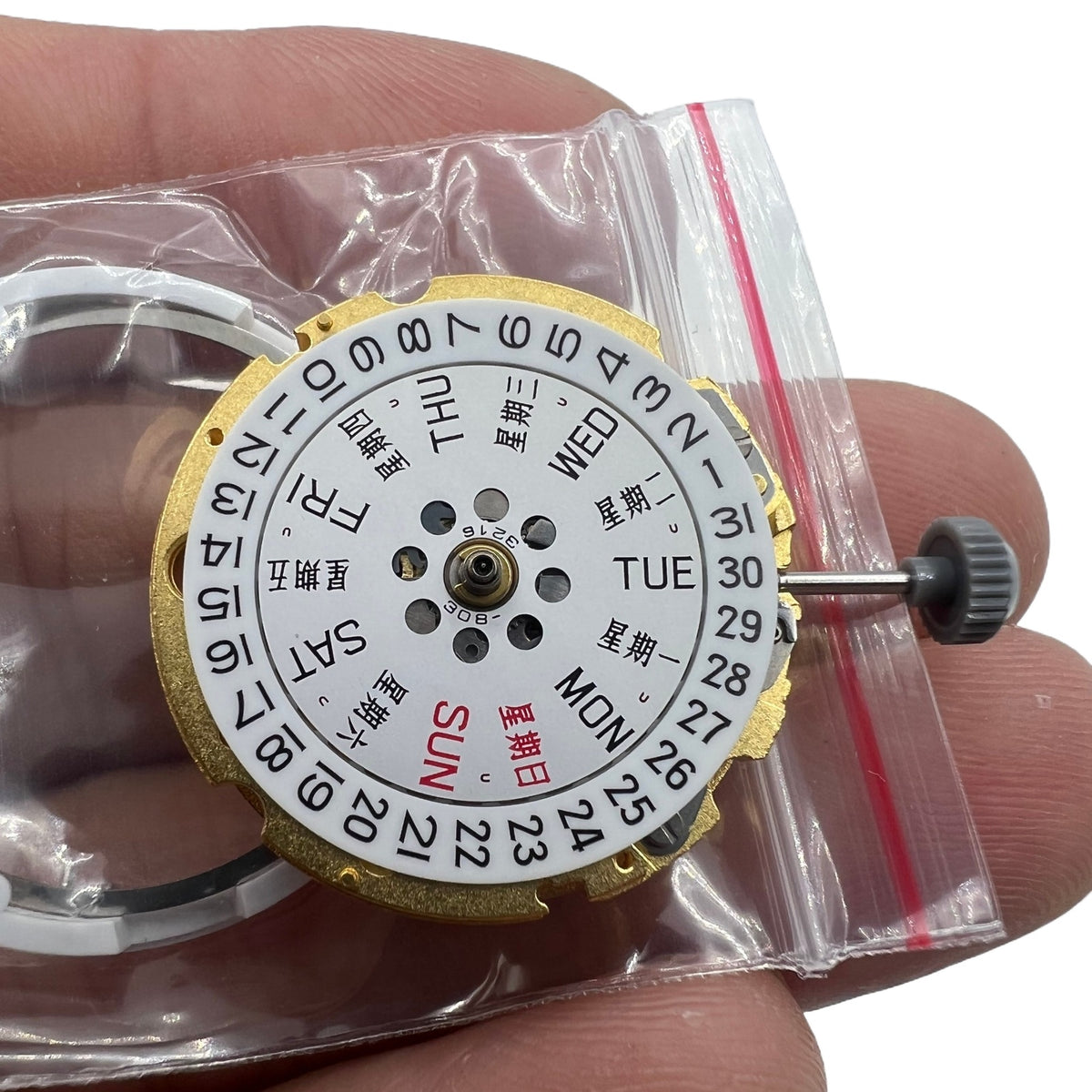Golden  8200 8215 Day Date Automatic Mechanical Movement for Miyota Citizen