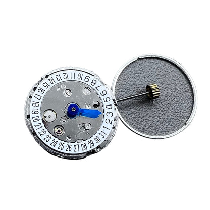Silver GMT Mechanical Movement White Day Date Calendar 6 for 2813