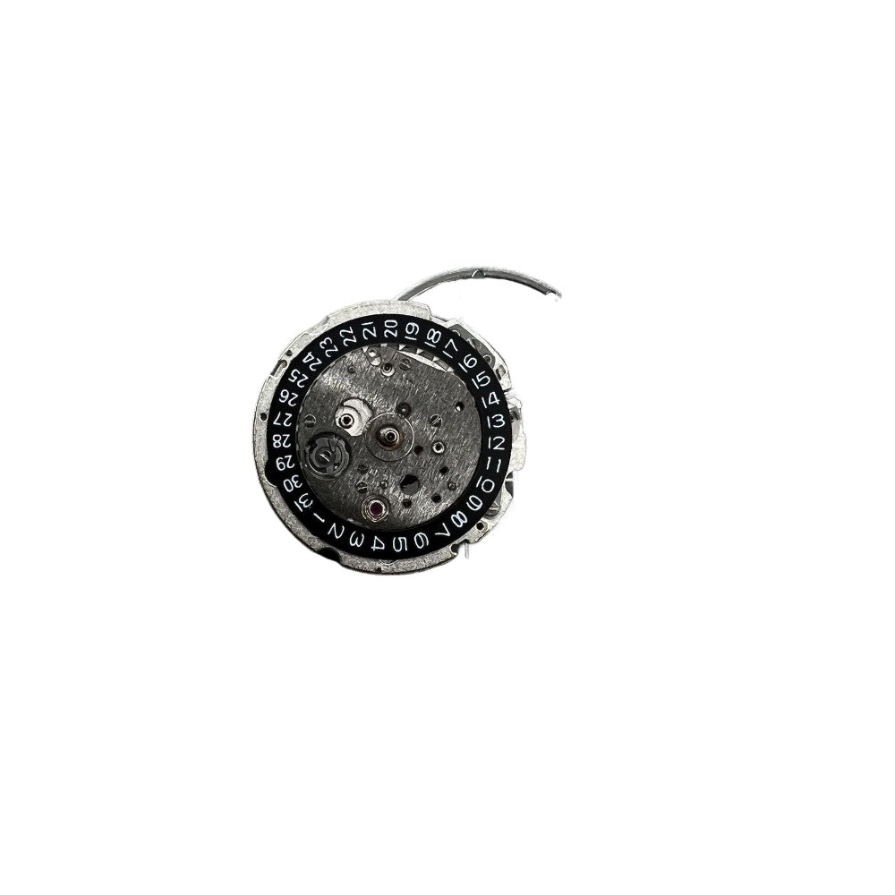 8215 Black Dial Date At 3 Automatic Mechanical Movement For Miyota /Citizen