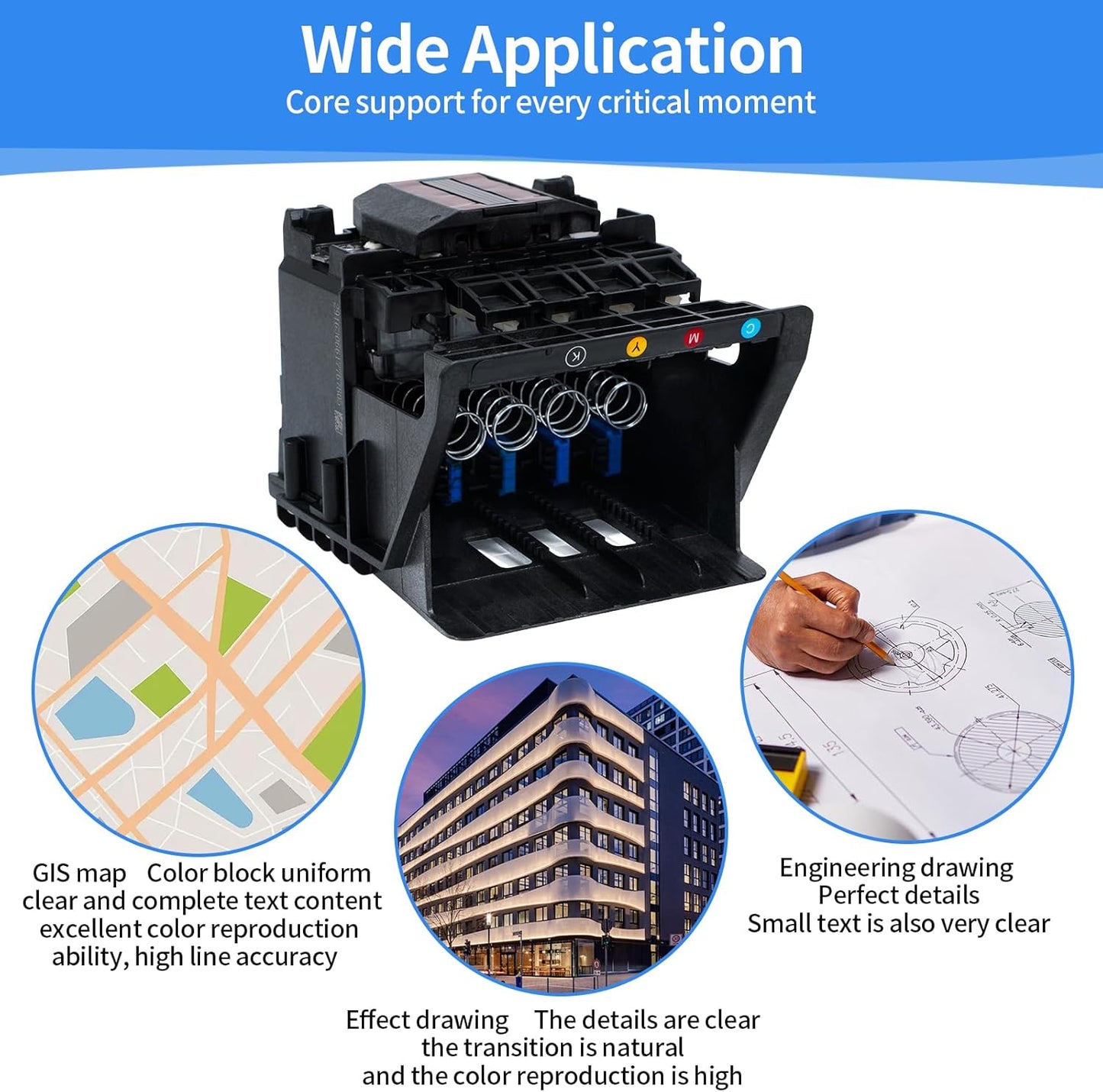 952/953/954/955 Printhead Replacement for hp OfficeJet Pro 7740 7730 7720 8210 8710 8730 8740 8216 8720 8725, Replaceable Print Head, Printer Part Accessories