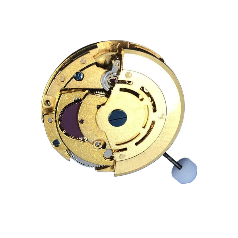 DG2813 Automatic Mechanical Movement 3 Hands Golden  FOR MINGZHU 2813