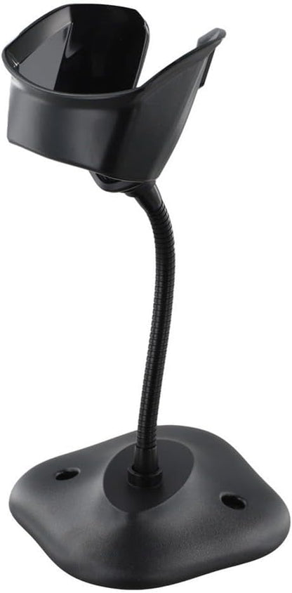 Barcode Scanner Holder for Symbol DS4308 Series - 20-71043-04R Replacement Stand with Flexible Gooseneck, Heavy Duty Base, Hands-Free Operation, for Zebra Scanners