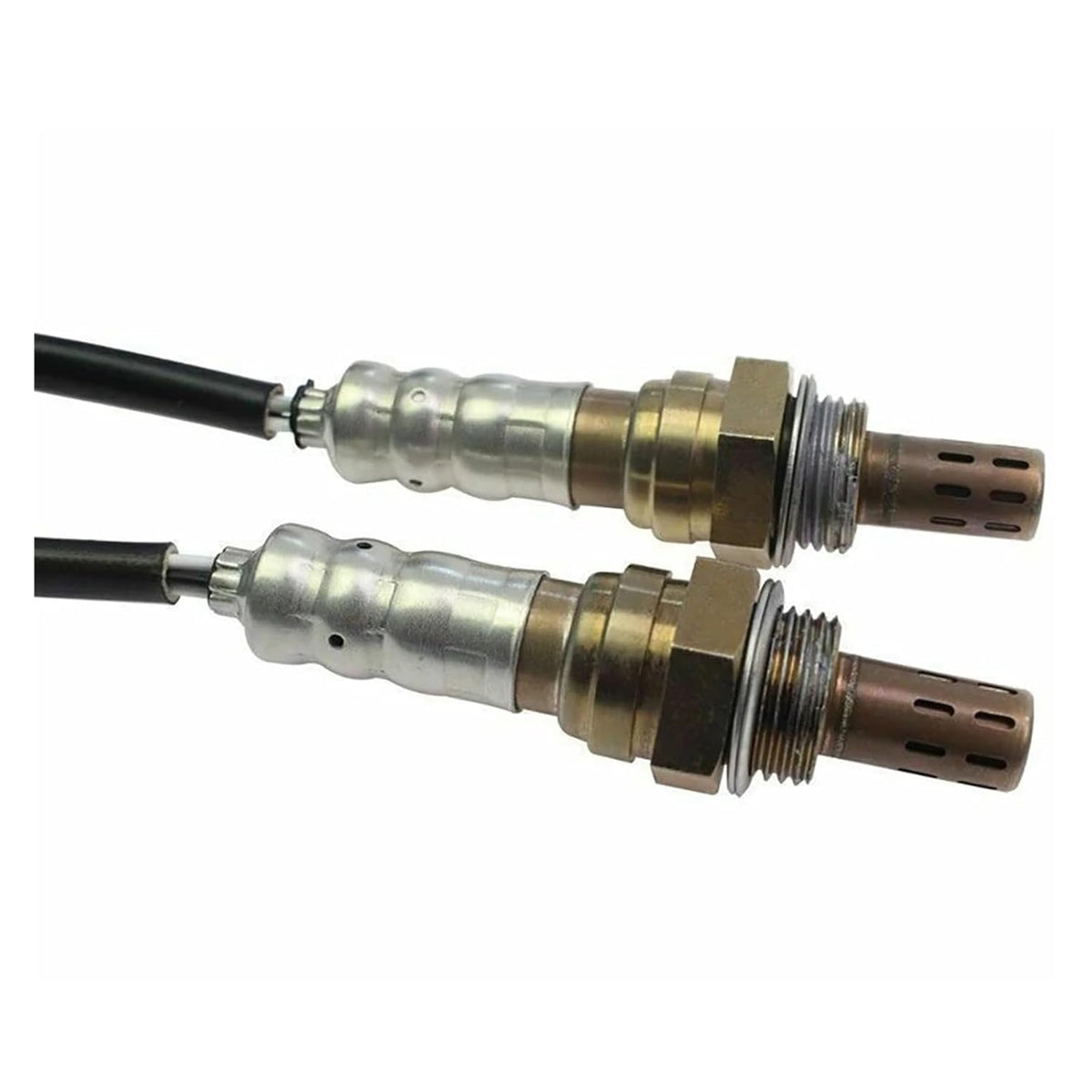 2pcs Oxygen O2 Sensor Upstream Downstream Front & Rear Compatible for Civic 1.7L 2001 2002 2003 2004 2005 D17A7 Engine 4 Wires