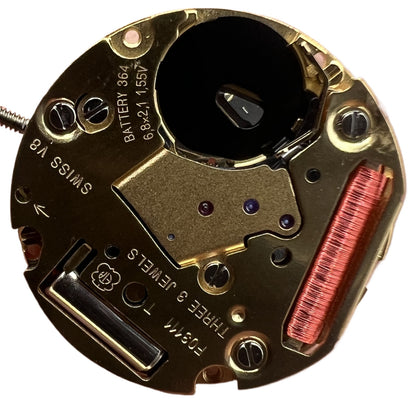 Movement for ETA F03.111 Watch Quartz 3 Hands Date At 3