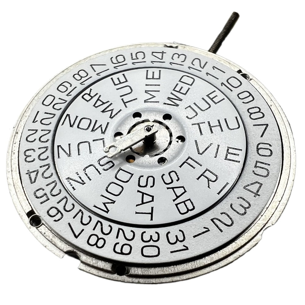ETA 955.122 Quartz Movement Double Calendar 3 Hands Movement