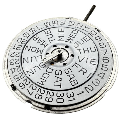 ETA 955.122 Quartz Movement Double Calendar 3 Hands Movement