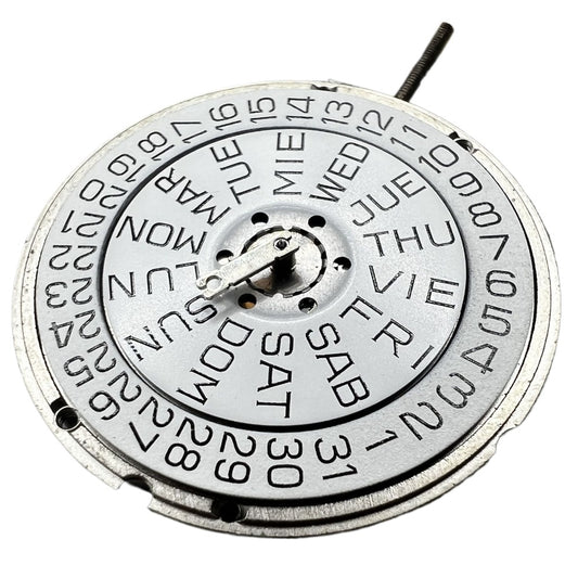 ETA 955.122 Quartz Movement Double Calendar 3 Hands Movement