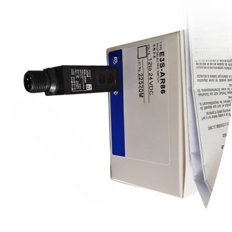 E3S-AR86 10-30VDC Retro-Reflective Photoelectric Sensor Switch For Omron