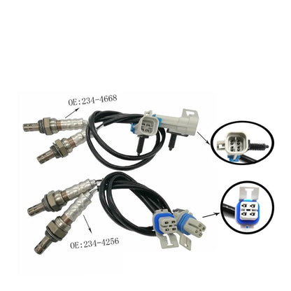 Up+Downstream 234-4256 234-4668 Oxygen O2 Sensor Compatible for GMC Yukon 6.2L Sierra 1500 2500 3500 HD 6.0L Escalade Silverado