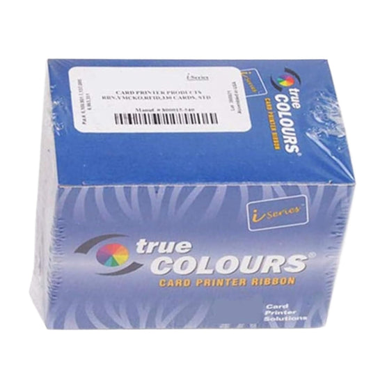 800015-440 YMCKO Color Ribbon Tape Compatible for Zebra P330i P420i P430i ID Card Printers 800015-440 YMCKO Ribbon 200 Images