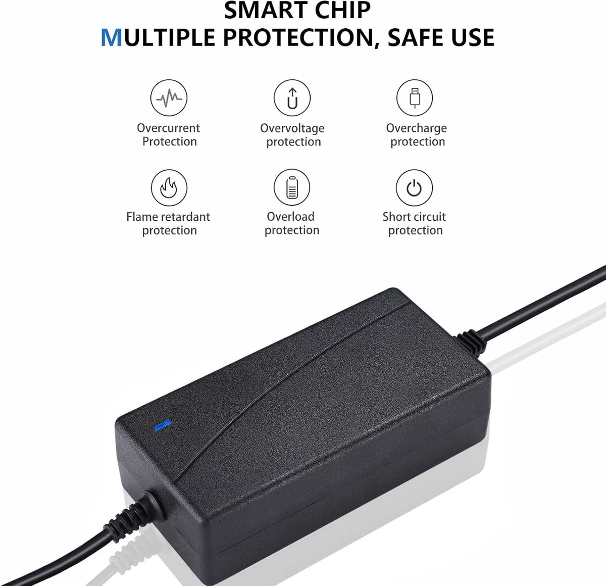 24V AC DC Power Supply Adapter Replacement for Fujitsu Scanner fi-7160 fi-7180 fi-7260 fi-7280 Fi-5120C Fi-5220 Fi-5530C Fi-5530C2 6110 6130 6140 Scanner Charger Cable Cord