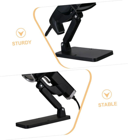 Sturdy Barcode Scanner Holder Desk Mic Holder for Desk Tabletop Mic Stand for Computer