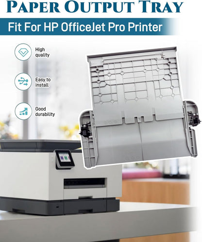 Paper Output Tray Replacement Part Fits for HP OfficeJet Pro 9010 9012 9015 9016 9018 9019 9010E 9013E 9015E 9016E 9018E