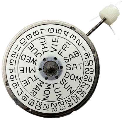 ETA 955.124 Quartz Movement Movement Day Date Watch Part