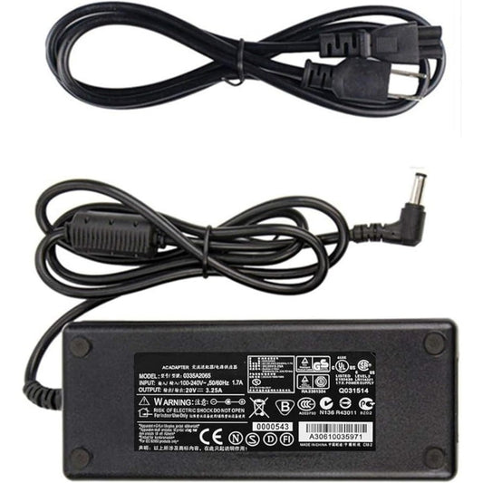 AC/DC Adapter Compatible for Zebra Eltron TLP2844 TLP LP 2844 2824 GC420 GC420T GC420D 20V 3.25A LP2844 Power Supply