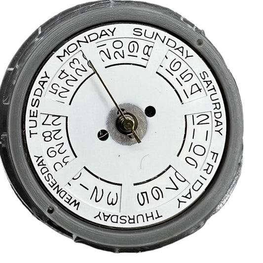 T16 Day Date Automatic Mechanical Movement White Dial for Tianjin Seagull