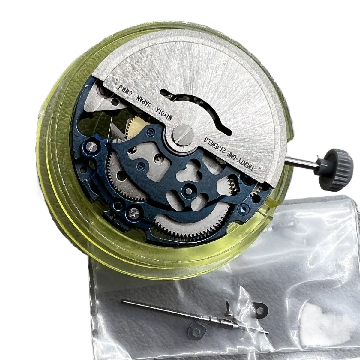8N24 Blue Hollow Automatic Mechanical Movement for Miyota