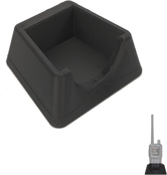 Desktop Stand for Uniden SDS100 Scanner, Vertical Insertion Design or Upright Insertion Type