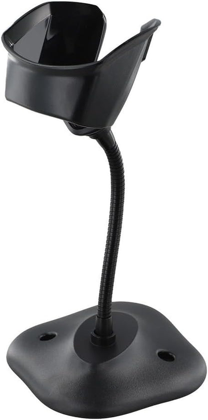 Barcode Scanner Holder for Symbol DS4308 Series - 20-71043-04R Replacement Stand with Flexible Gooseneck, Heavy Duty Base, Hands-Free Operation, for Zebra Scanners