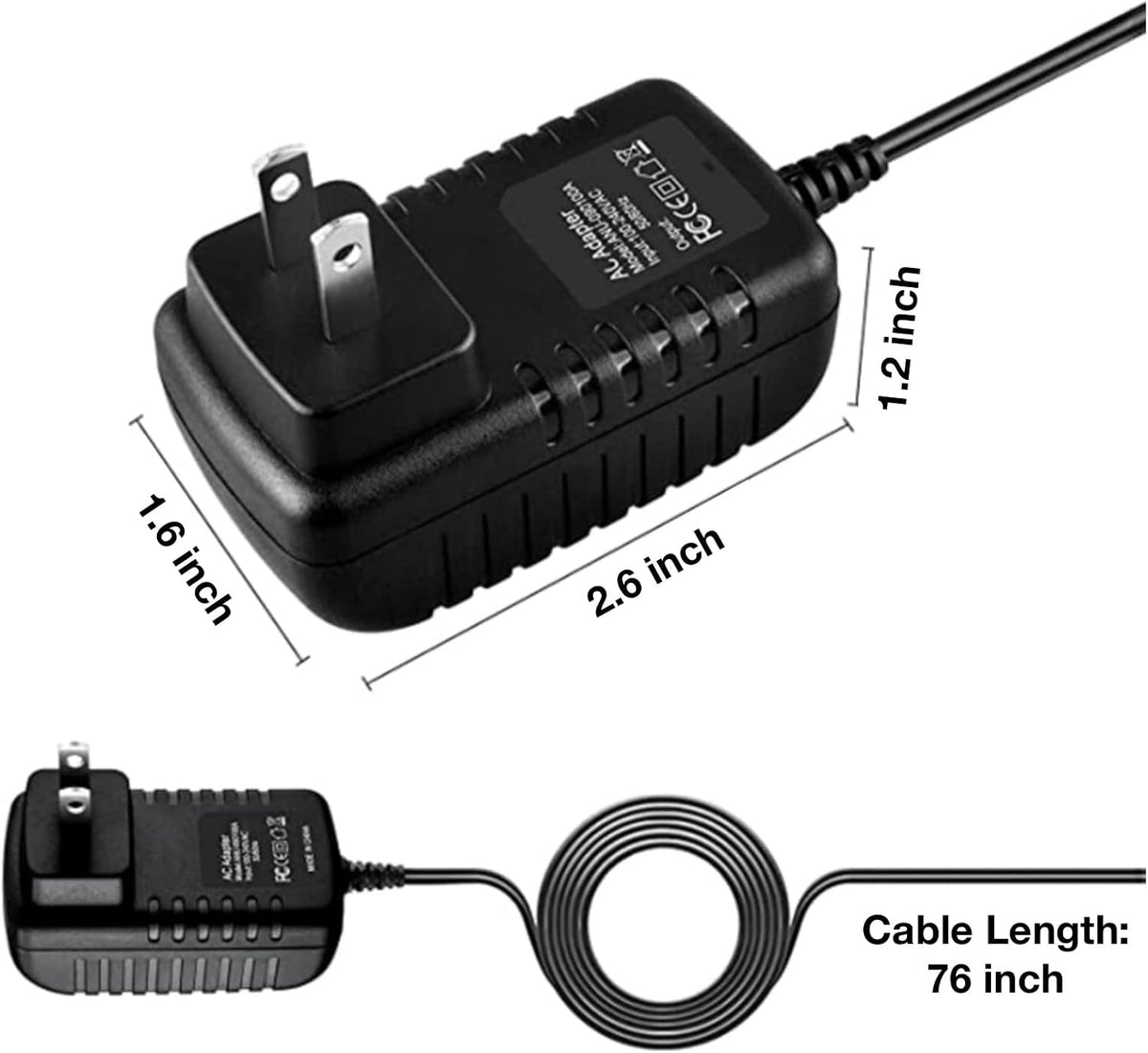 19V AC/DC Adapter Replacement for Fujitsu PFU Limited ScanSnap iX1300 P3805A PA03805-B105 PA03805-B001 PA03805-B005 iX-1300 Compact Wireless Document Scanner 19VDC
