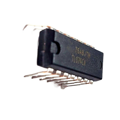 1PCS  IC chip for  TL074CN TL074 Quad JFET Operational Amplifier