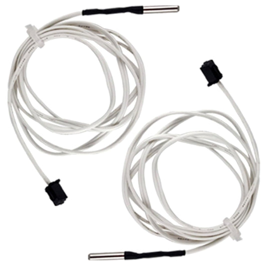 2Pcs 3D Printer Thermistor HT-NTC100K 3950  3x15mm XH2.54 2Pin  for Ender 3/Ender 3 v2/Ender 3 pro/Ender 5/CR10 Series V6