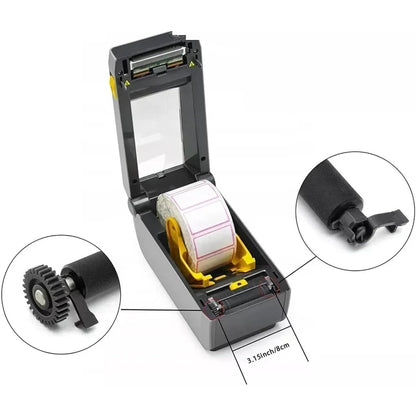 Enhanced Printer Functionality Kit Platen Roller for zebra ZD410 Thermal Printer 200dpi 300dpi P1079903003