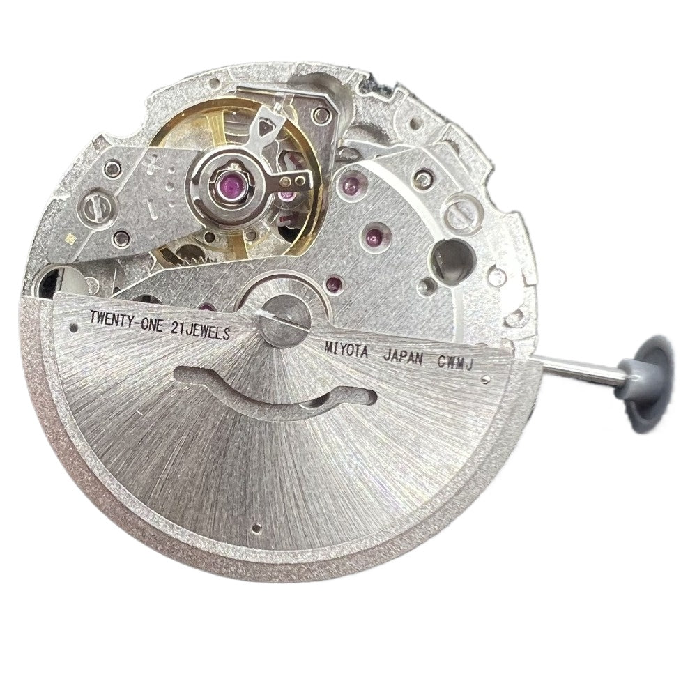 8215 Black Dial Date At 3 Automatic Mechanical Movement For Miyota /Citizen