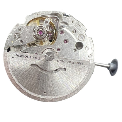 8215 Black Dial Date At 3 Automatic Mechanical Movement For Miyota /Citizen