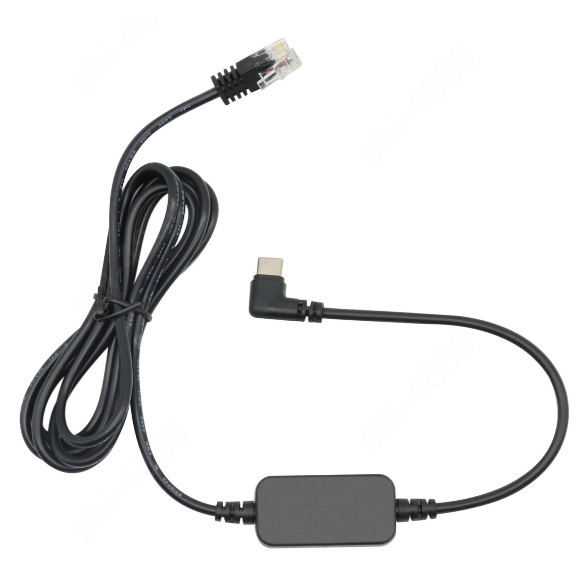 USB-C to RJ11 Power Cord For Escort MAX360 MAX 360c, 9500 IX,Uniden R1 R3 R7